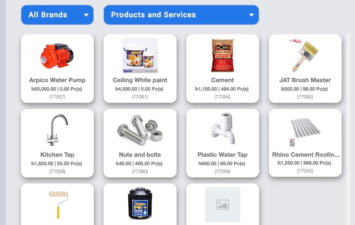 Adding Products