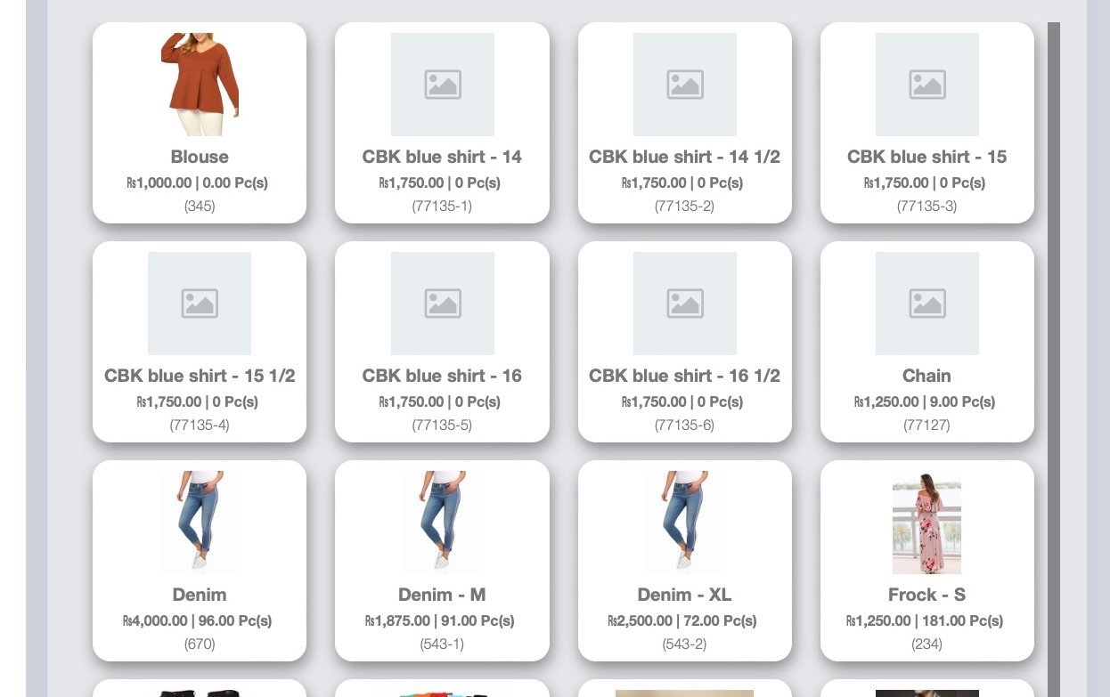 Adding Products